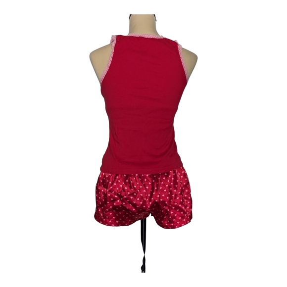 Women's Red Sleepwear Set - Picture 2 of 3